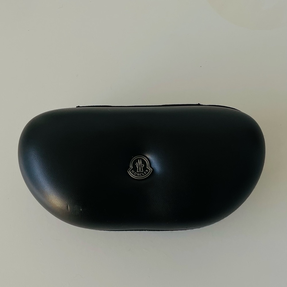 Moncler round leather sunglasses - Picture 4 of 4
